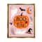 Stupell Industries Boo to You Halloween Elements Framed Floater Canvas Wall Art